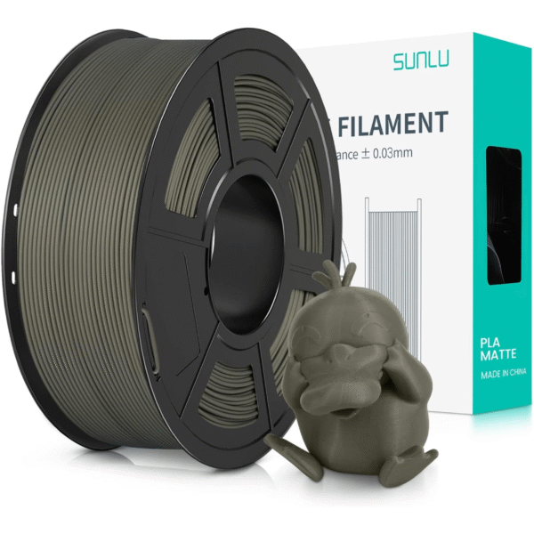 Filamento PLA  SunLu Matte 1Kg 1.75mm Colores - Imagen 9