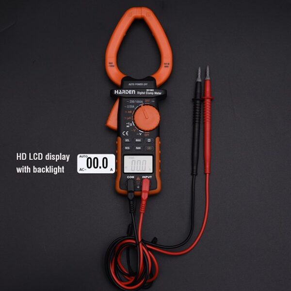 Amperimetro de tenaza digital Clamp Harden - Imagen 4