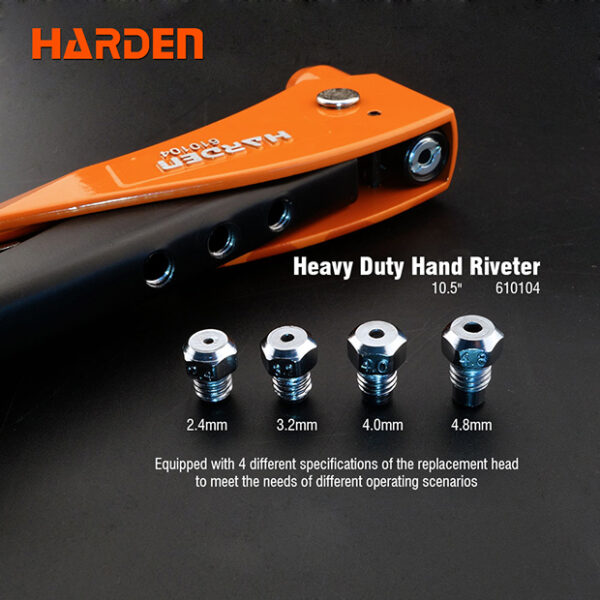 Remachadora Heavy Duty Industrial 10.5" HARDEN PRO
