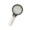 Lupa doble portatil con luz Led