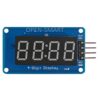 0 36 red 4 d gitos display M dulo 7 segmento 4 bits tubo digital LED