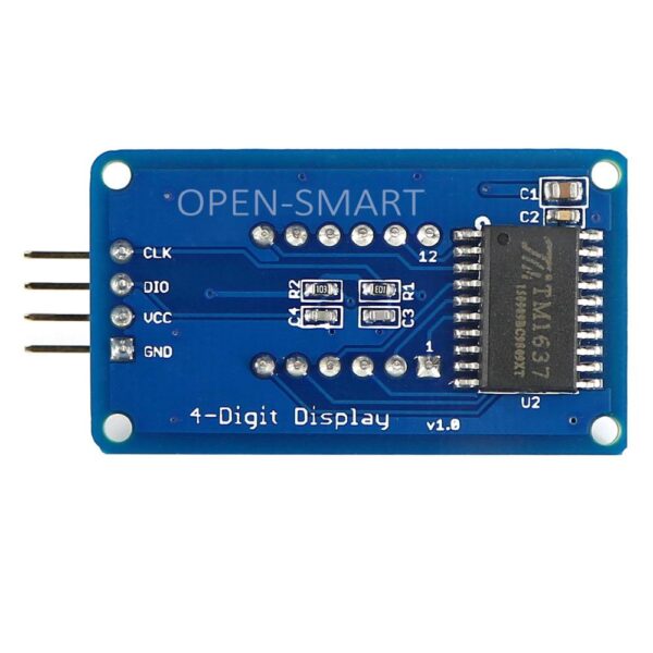 0 36 red 4 d gitos display M dulo 7 segmento 4 bits tubo digital LED 4