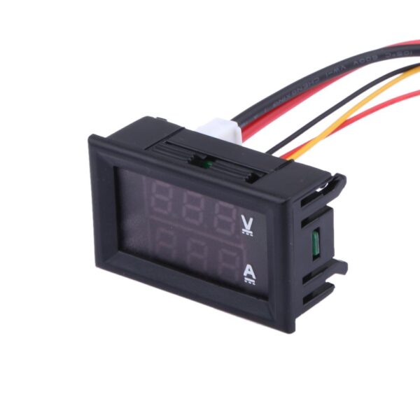 DC 0 100 V 0 10A volt metro amper metro LED amperio digital Volt voltaje tabla 2