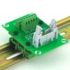 1pair DIN Rail Mounting feet PCB Support C45 35mm Screw Terminals Socket Base PCB carrier PCB.jpg 640x640q90