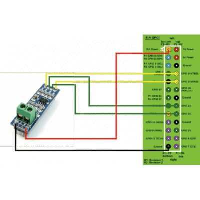 RS485 Serial Module Wiring 500x500
