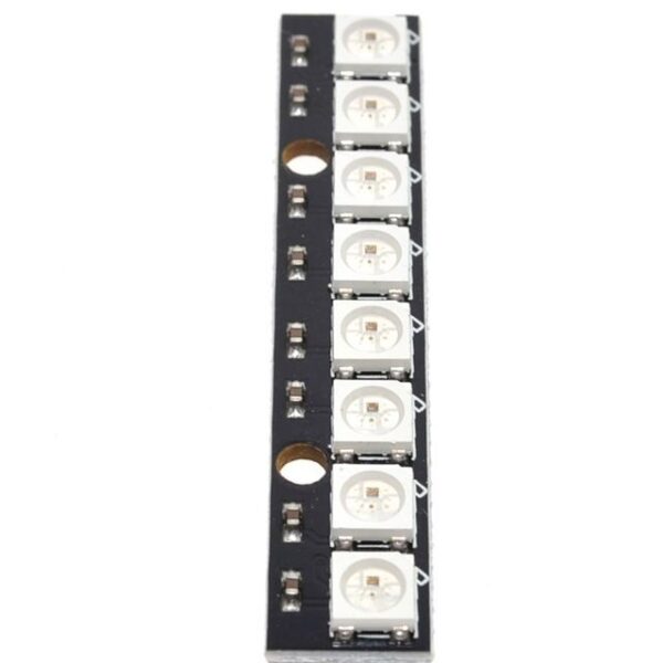 Panel de 8 led RGB