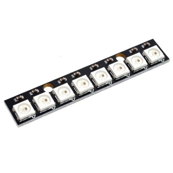 Panel de 8 led RGB