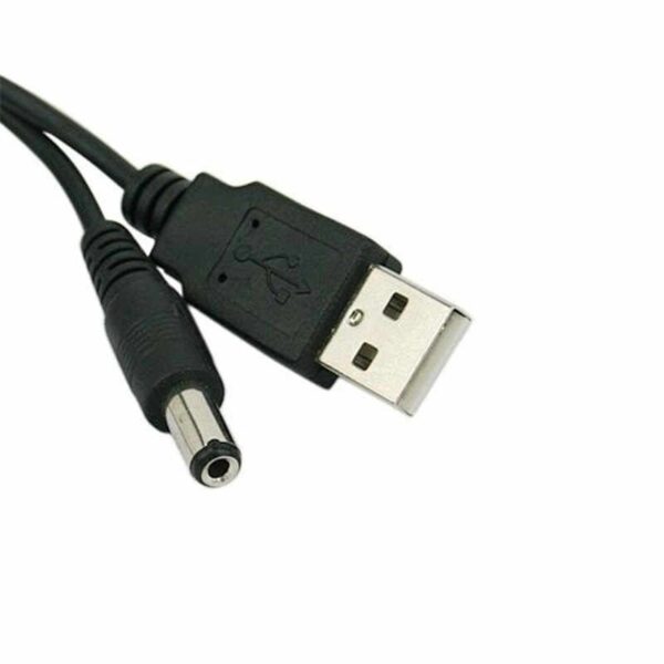 Nuevo cable USB a jack DC de alimentación