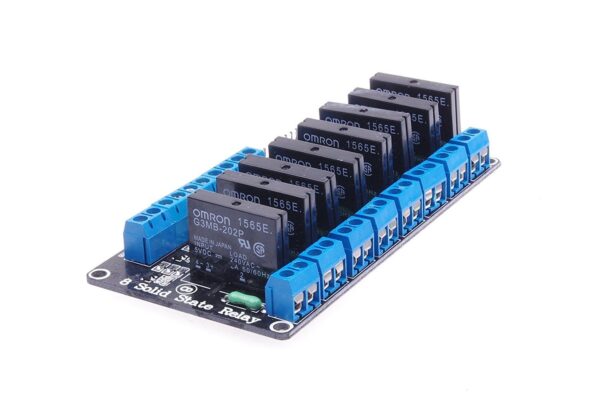 Relé SSR de estado sólido 8 canales 2A/220V