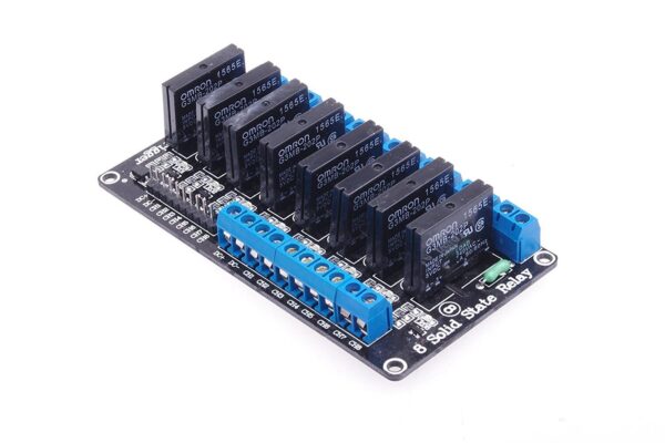 Relé SSR de estado sólido 8 canales 2A/220V 2