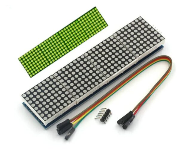 matriz leds verde