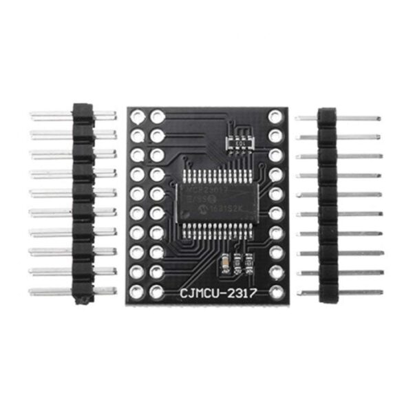 módulo interfaz serial Bidireccional E/S  I2C SPI MCP23S17 - Imagen 3