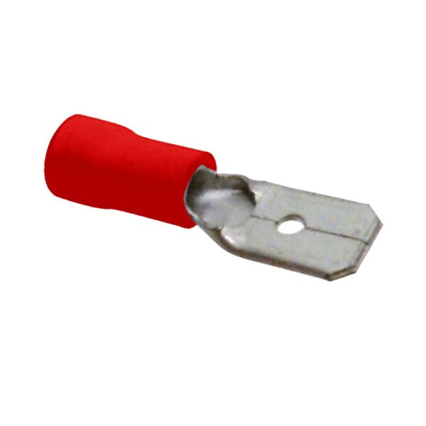 Terminal Macho Tipo Pala AWG Rojo