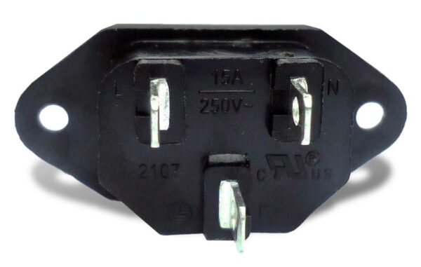 conector macho chasis c14