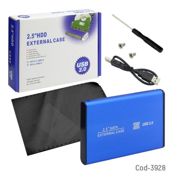 cofre para disco duro hdd a disco externo