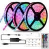 Tira luces led RGB 5m chip 5050 + control multifunción
