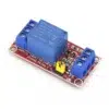Relé 5V optoacoplado con selector de flanco