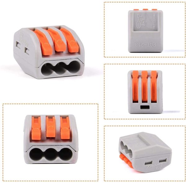 Conector Empalme Rápido 2-3-5 Pines