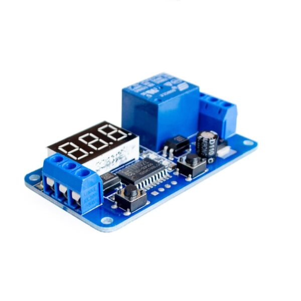 Relé con Temporizador Ajustable 0.1s - 999 min.