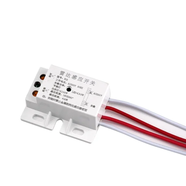 Sensor Detector De Movimiento PIR 220V AC 50Hz - Imagen 7