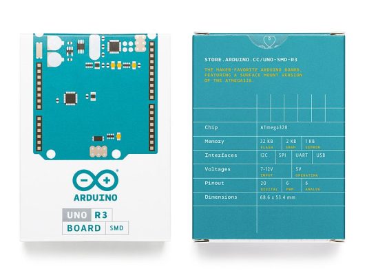 caja arduino uno r3 original