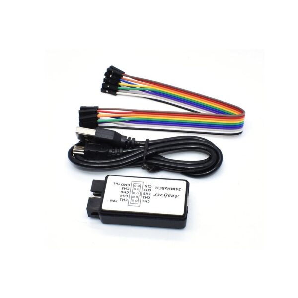 Analizador Depurador Lógico USB 24MHz 8 Canales 1