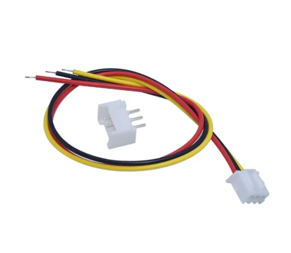 Cable con Conector 3 Pines JST XH2.54 Macho y Hembra de 20cm