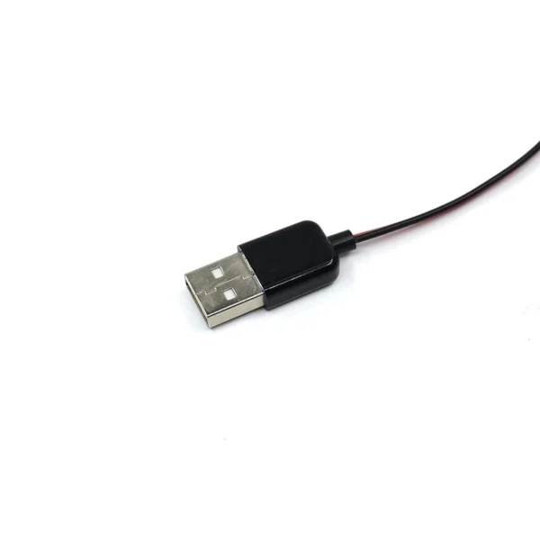 Cable de Prueba USB Macho a Pinza Cocodrilo 60cm 4