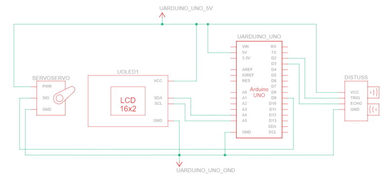 Servomotor controlado por Sensor de Ultrasonido en Arduino, con distancia y ángulo visualizados en Dispaly OLED 128x32