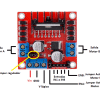 Módulo Driver L298N Puente H | Controla 2 Motores DC o 1 PAP - Imagen 3