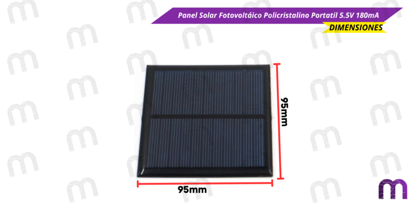 Panel Solar Fotovoltáico Policristalino Portatil Variedades