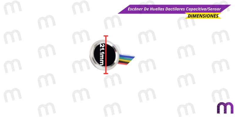 escaner de huellas Escáner De Huellas Dactilares Capacitiva/Sensor
