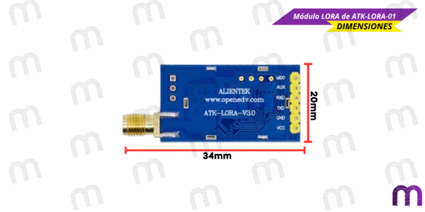Módulo LORA de ATK-LORA-01 - Imagen 5