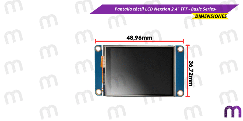 nextion Pantalla táctil LCD Nextion 2.4" TFT - Basic Series-