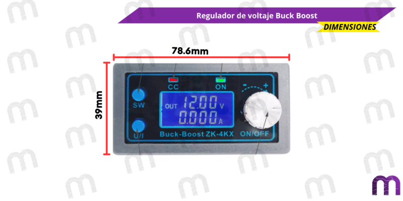 Regulador de voltaje Buck Boost