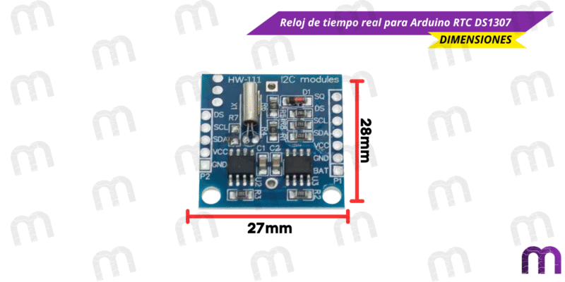 RTC Reloj de tiempo real para Arduino RTC DS1307