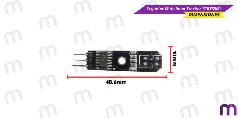 seguidor Seguidor IR de linea Tracker TCRT5000
