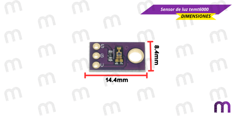 sensor de luz Sensor de luz temt 6000