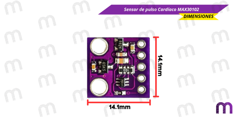 MAX301 Sensor de pulso Cardíaco MAX30102