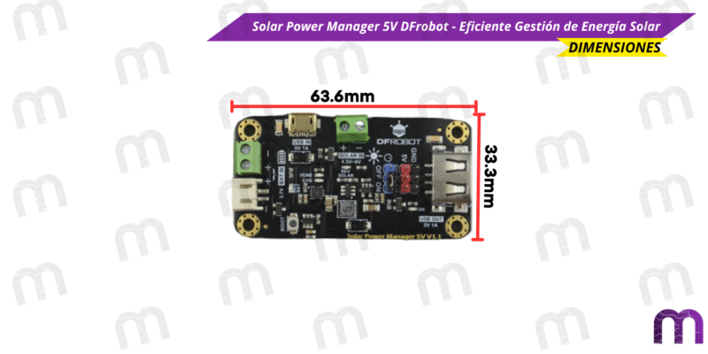 Solar Power Manager 5V DFrobot - Eficiente Gestión de Energía Solar