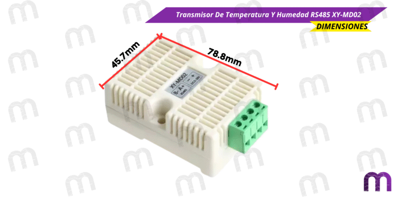 servomotor Transmisor De Temperatura Y Humedad RS485 XY-MD02