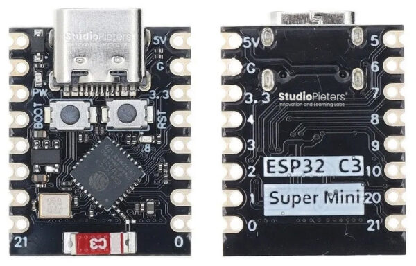 Placa de Desarrollo ESP32-C3 Super Mini