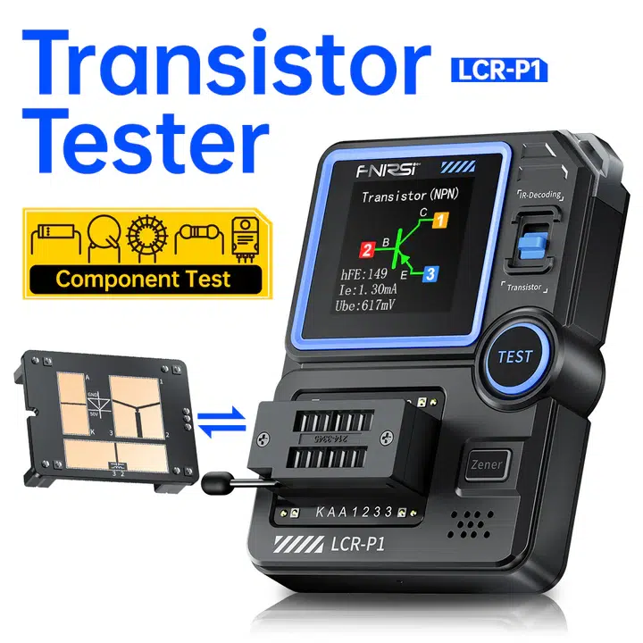 Probador Transistor/Condensador FNIRSI LCR-P1