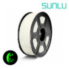 Filamento sunlu noctilucent white