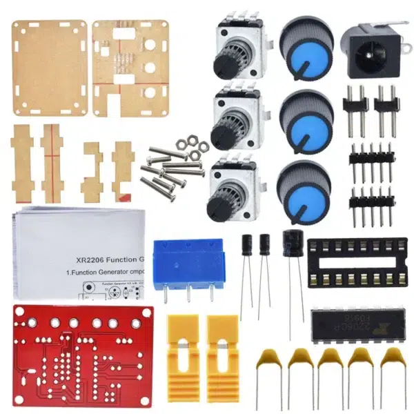 Generador de Funciones XR2206 1Hz-1MHz DIY Kit desarmado