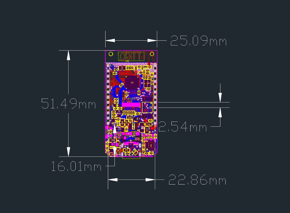 T-TGO ESP32 WiFi y Bluetooth Placa de desarrollo con LCD de 1,14"