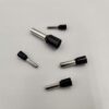 Pack 100 uds. Terminal Ferrul Negro Para cables 10-12-14-16-18 AWG - Imagen 2