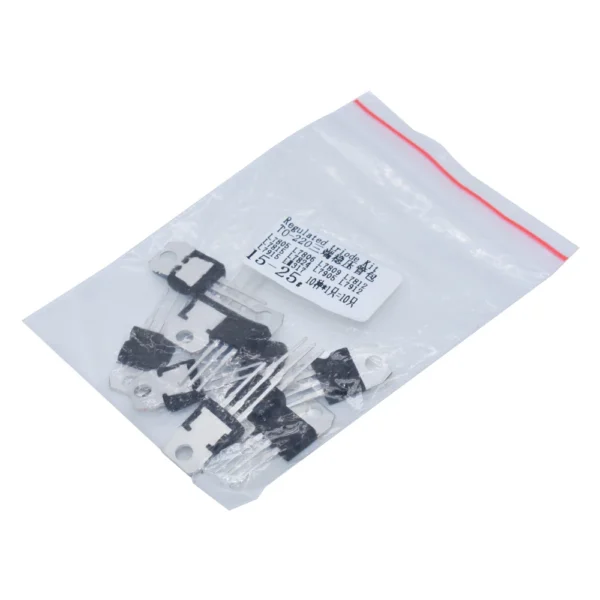 Kit 10 Reguladores de Voltaje TO-220 L7805 L7806 L7809 L7812 L7815 L7824 L7905 L7912 L7915 LM317 1
