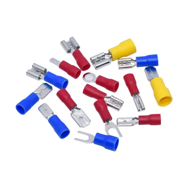 Kit 280 Terminales Crimpados para Cables Eléctricos Macho y Hembra 1