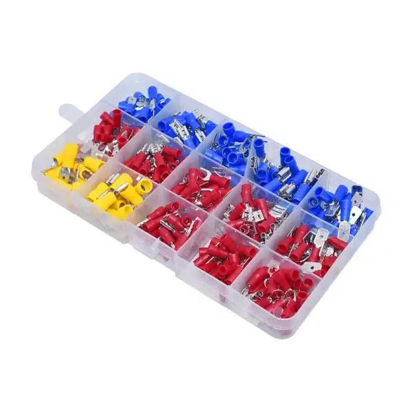 Kit 280 Terminales Crimpados para Cables Eléctricos Macho y Hembra 3